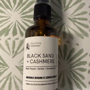 Black Cashmere Linen Room Spray